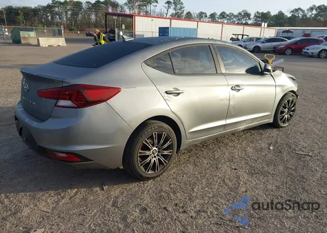 2019 Hyundai Elantra Sel from USA, damaged, VIN KMHD84LF5KU743116